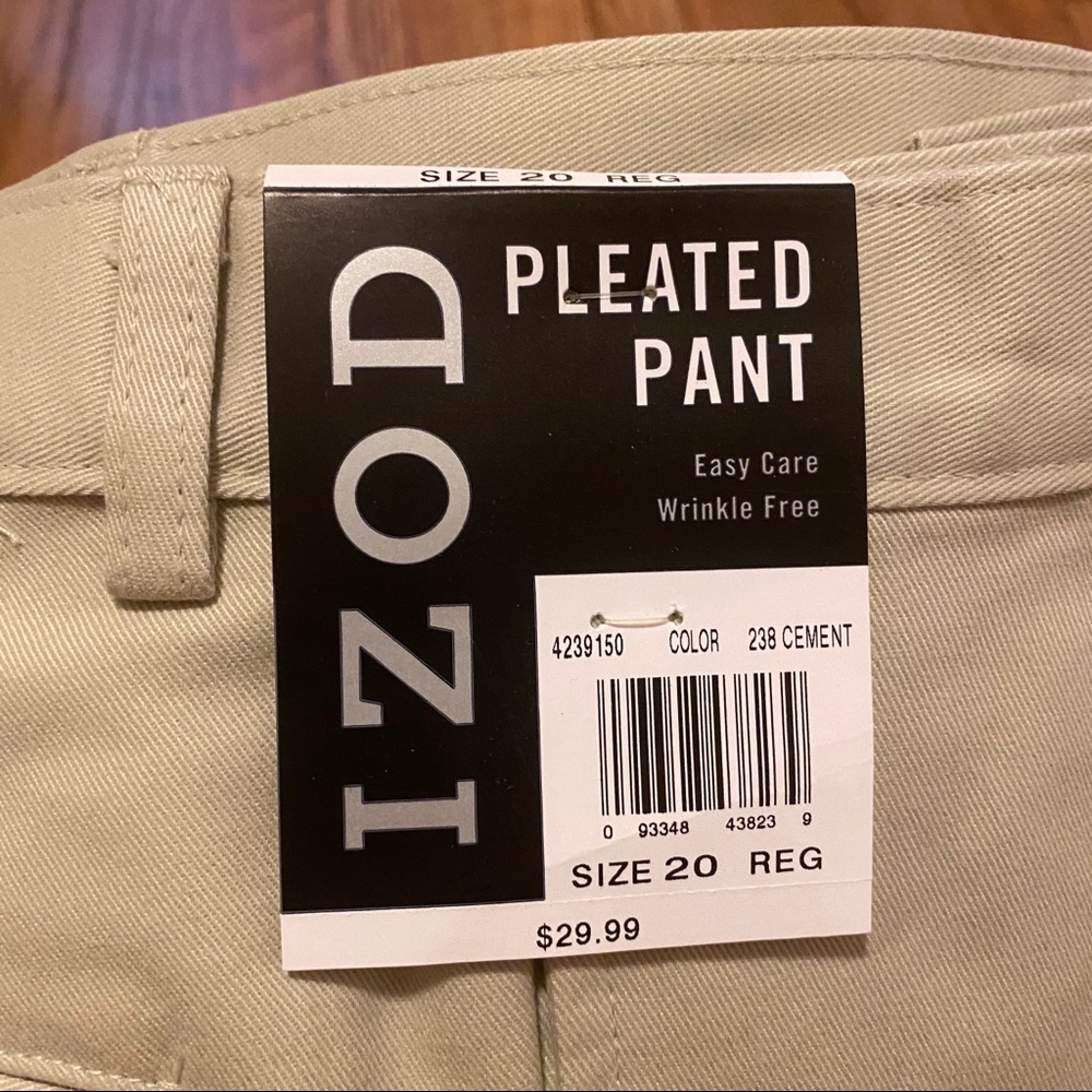 Izod Boy’s Khaki Pants - Picture 4 of 5